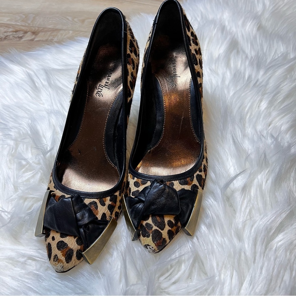 J.Renee Luxe Cheetah Print Heels. Size 7